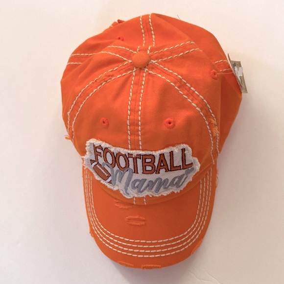KBethos Vintage“Football Mama” Vintage Washed Distressed Cap - Picture 5 of 9